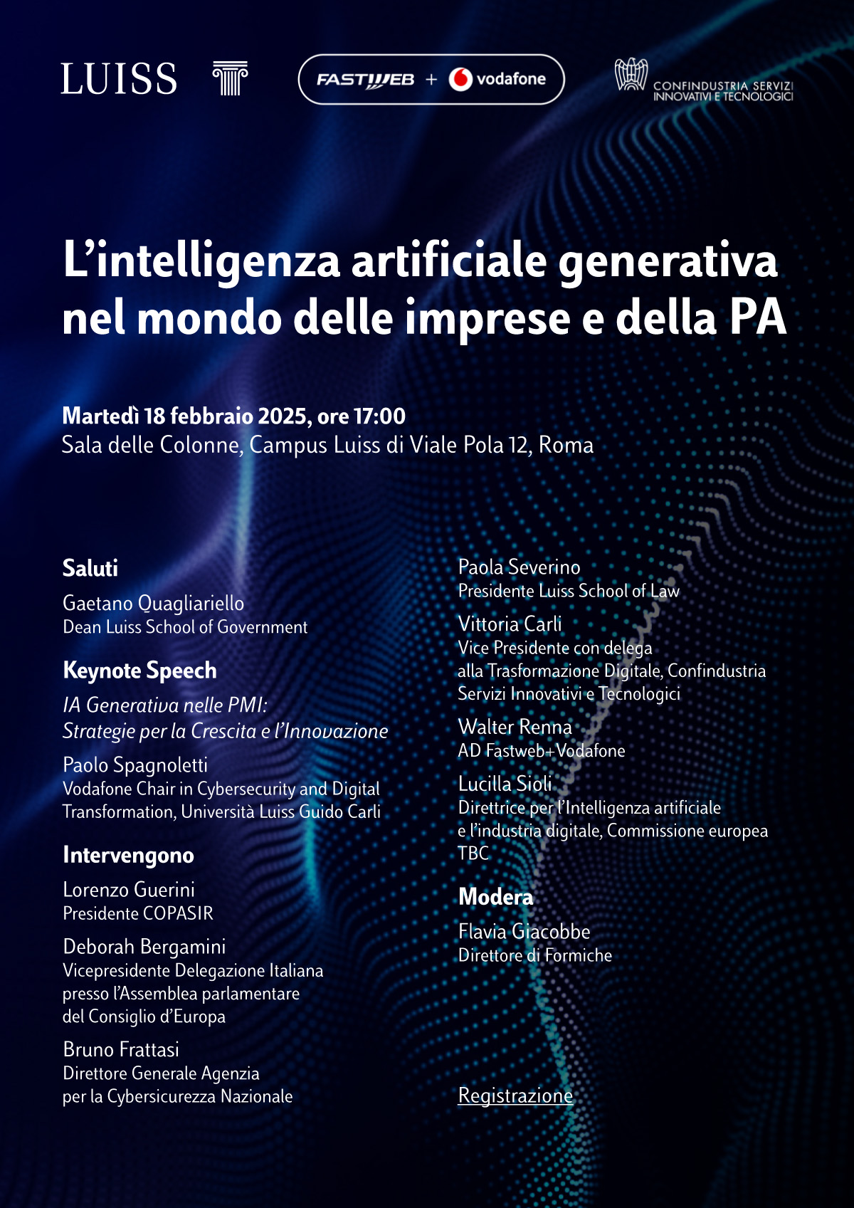 Locandina intelligenza artificiale generativa
